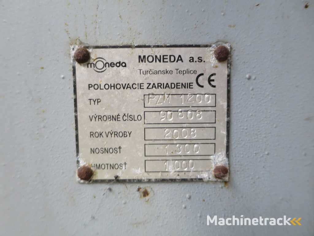 MONEDA PZM 1200 Lasdraaitafel