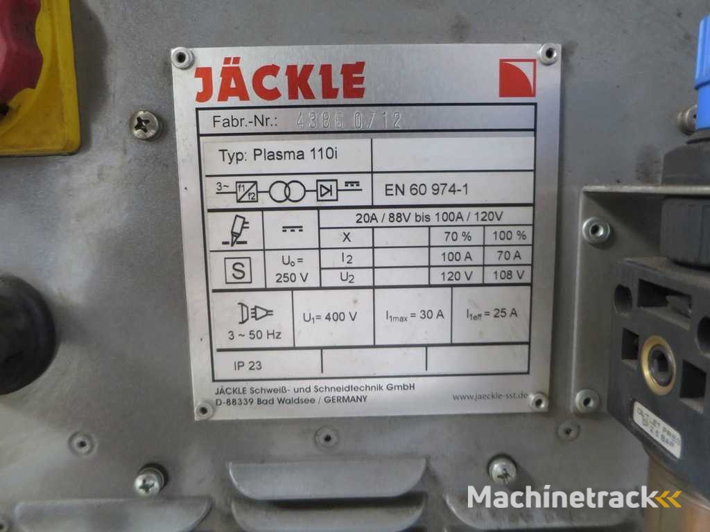 JÄCKLE PLASMA 110 I Plasmaschneidgerät
