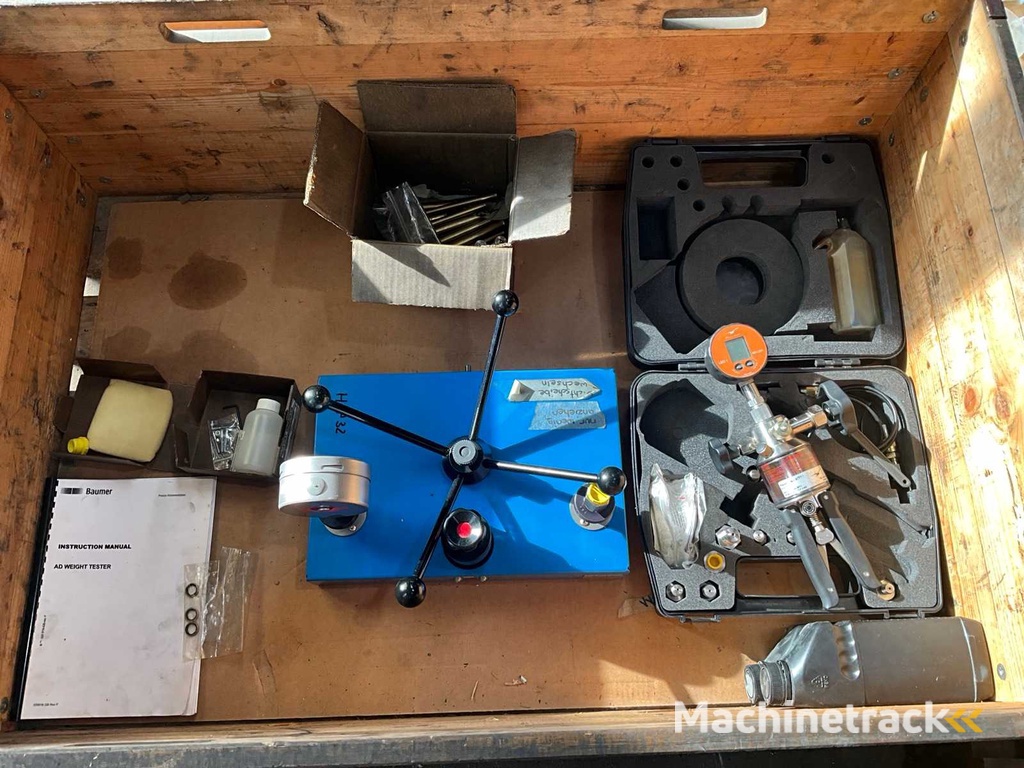 2009 Baumer / Keller CPEH / HTP1 Hydraulische tester met handdrukpomp