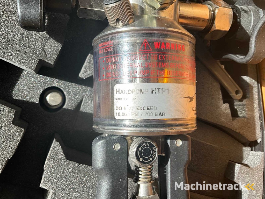 2009 Baumer / Keller CPEH / HTP1 Hydraulische tester met handdrukpomp