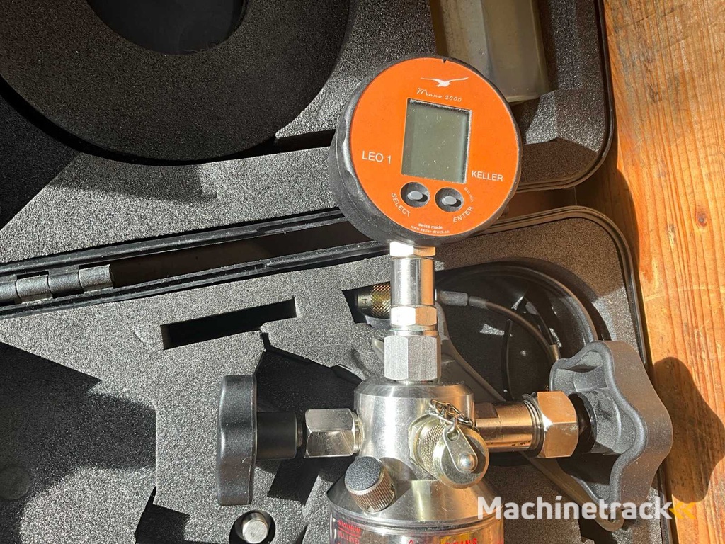 2009 Baumer / Keller CPEH / HTP1 Hydraulische tester met handdrukpomp