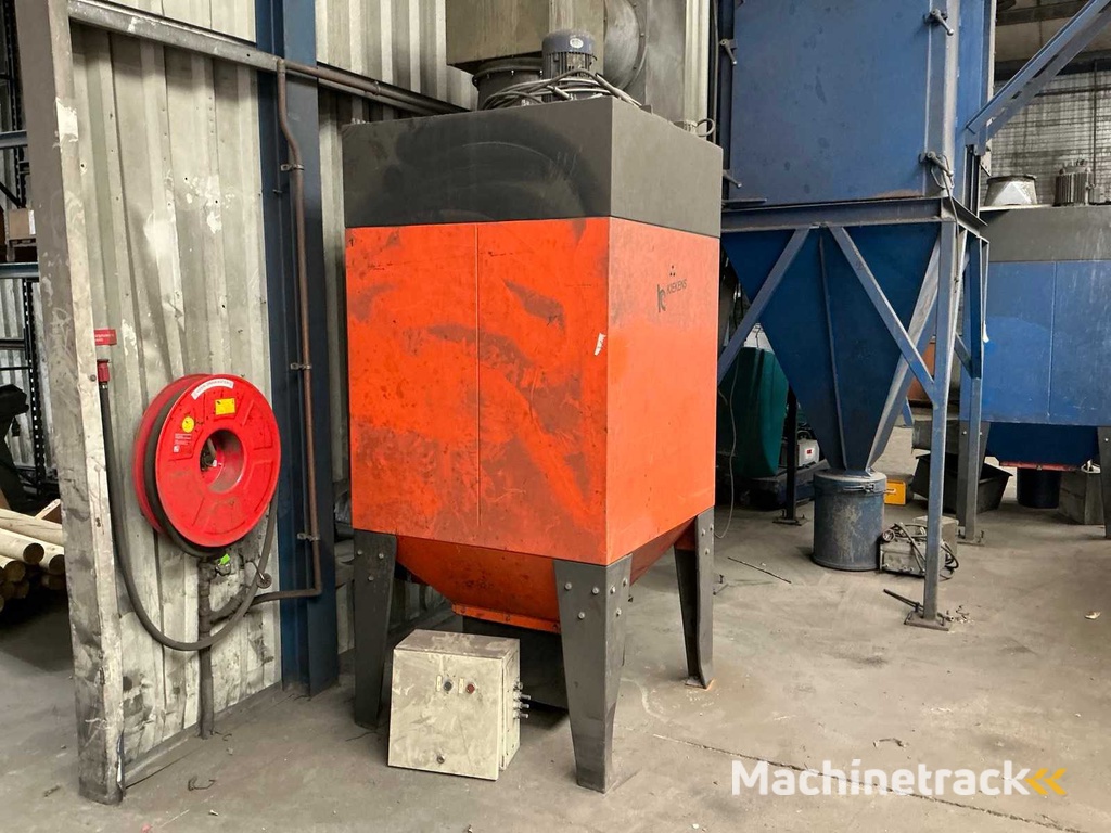 Kiekens DM 5551 Dustmaster Dust Filter Installation