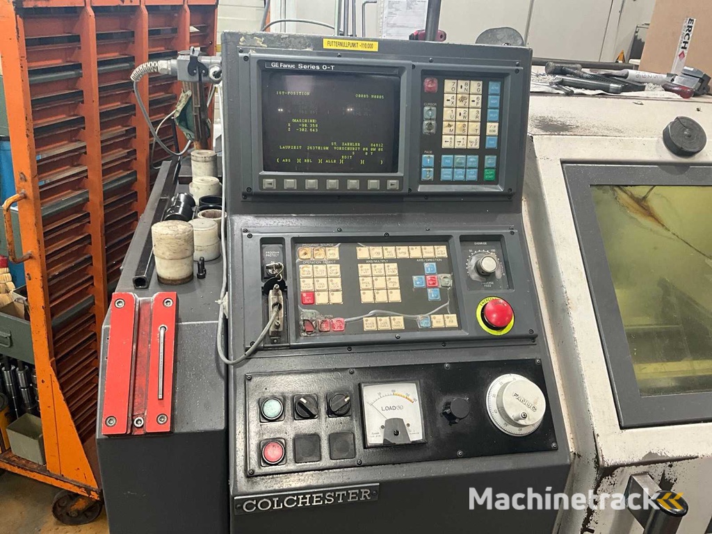 1998 Colchester CNC-2000 CNC Lathe with Turret Changer