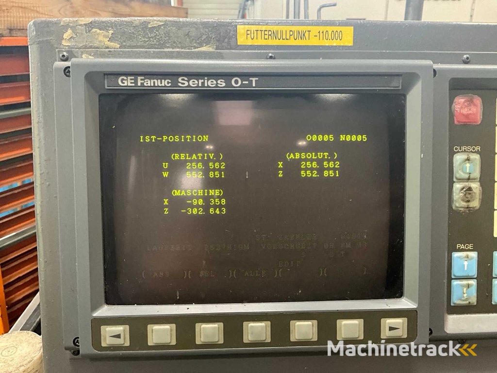 1998 Colchester CNC-2000 CNC Lathe with Turret Changer