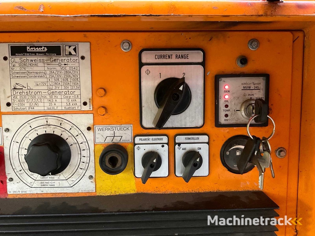 1991 Kirsch SD280-4DHAE Mobile Electrode Welding Machine
