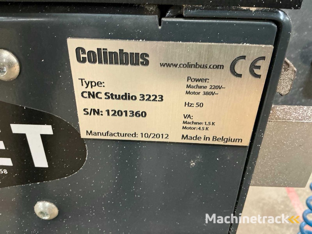 2012 Colinbus CNC-Studio 3223 CNC-Fräsmaschine