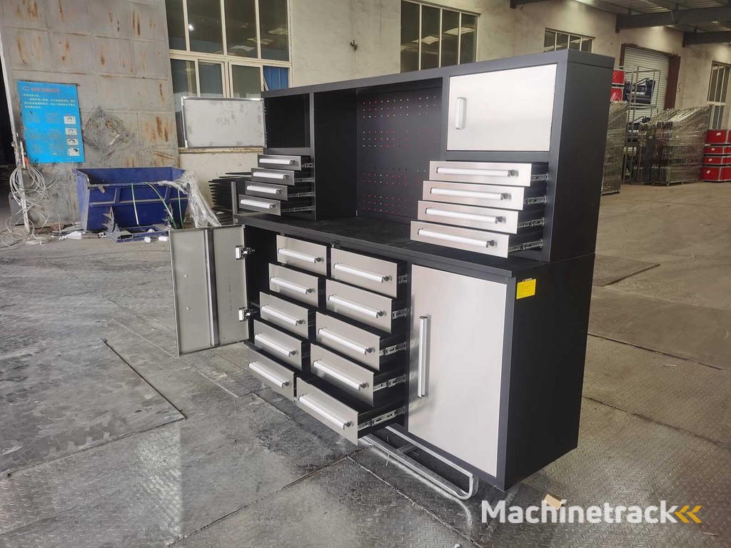 Field Industries Edelstahl-Werkstattschrank