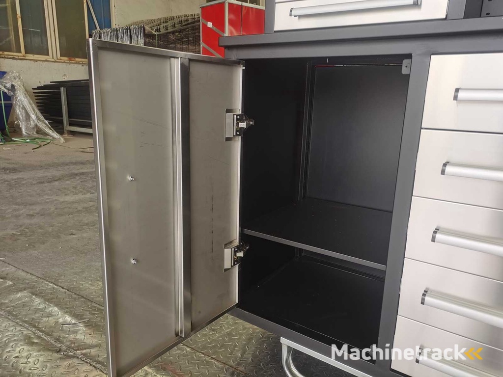 Field Industries Edelstahl-Werkstattschrank