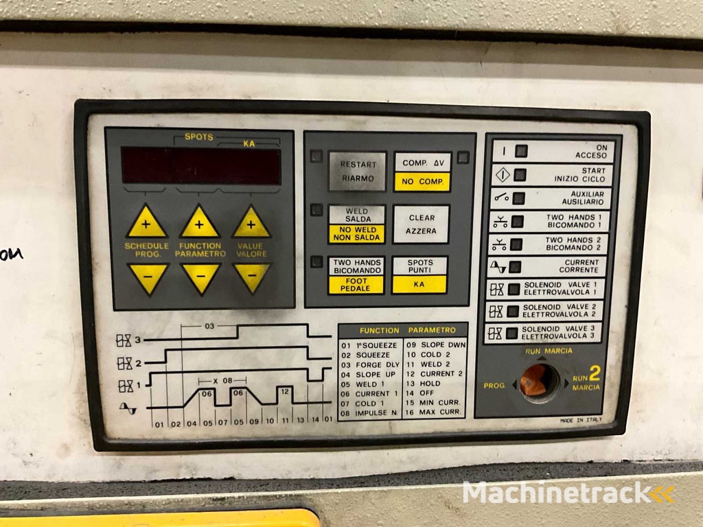 1997 Tecna Punktschweißmaschine