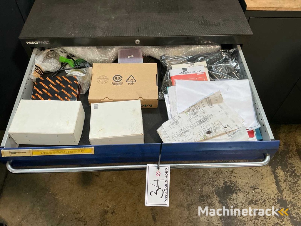 PRECITOOL telescopische ladekast met inhoud