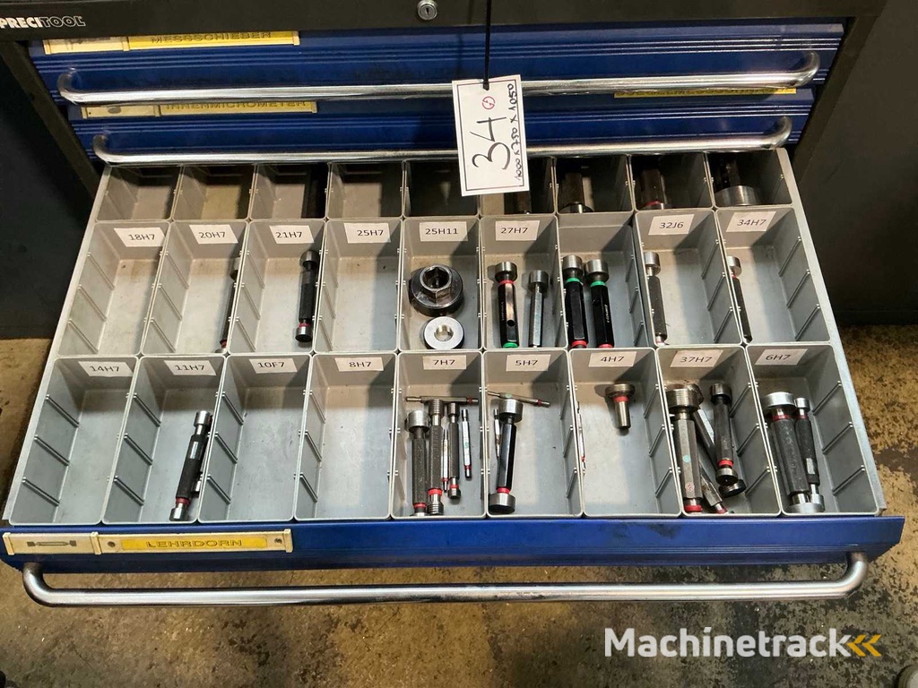 PRECITOOL telescopische ladekast met inhoud