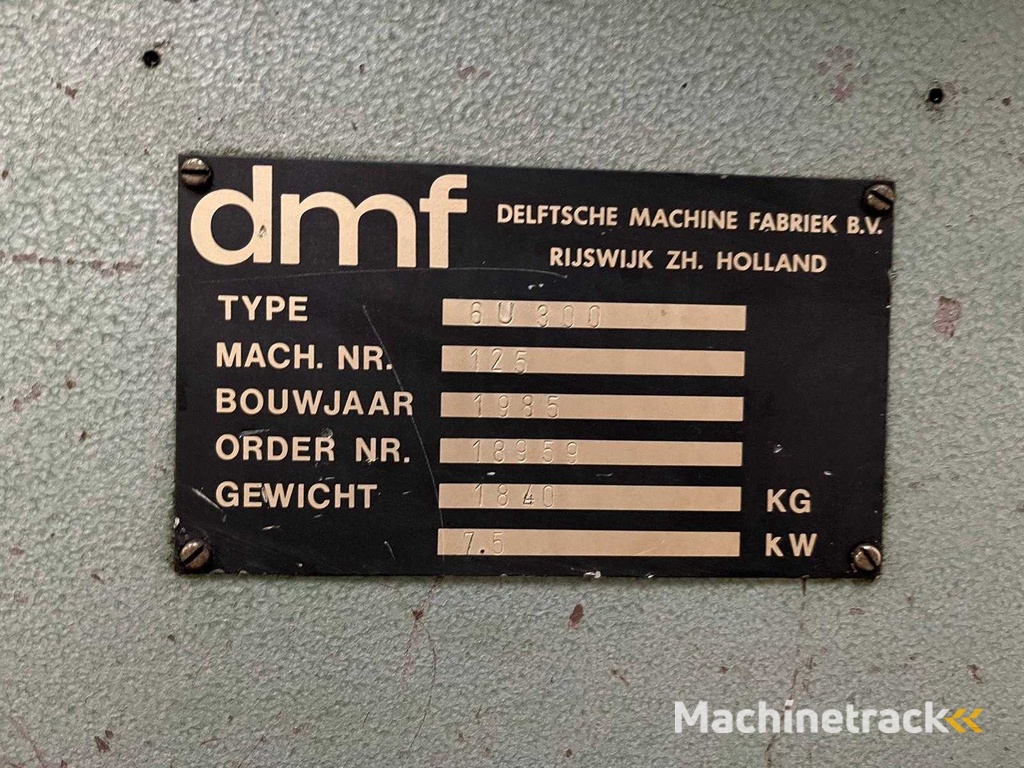 DMF - 6U300 - Ausklinkmaschine - 1985