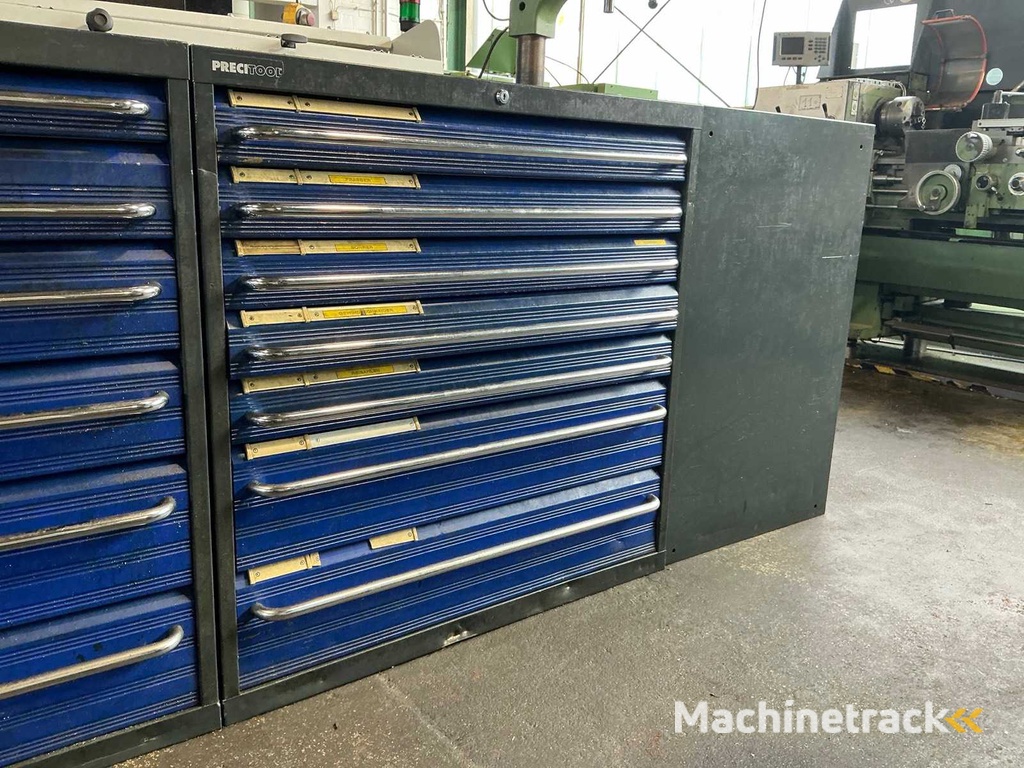 PRECITOOL telescopische ladekast met inhoud