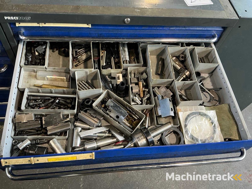 PRECITOOL telescopische ladekast met inhoud