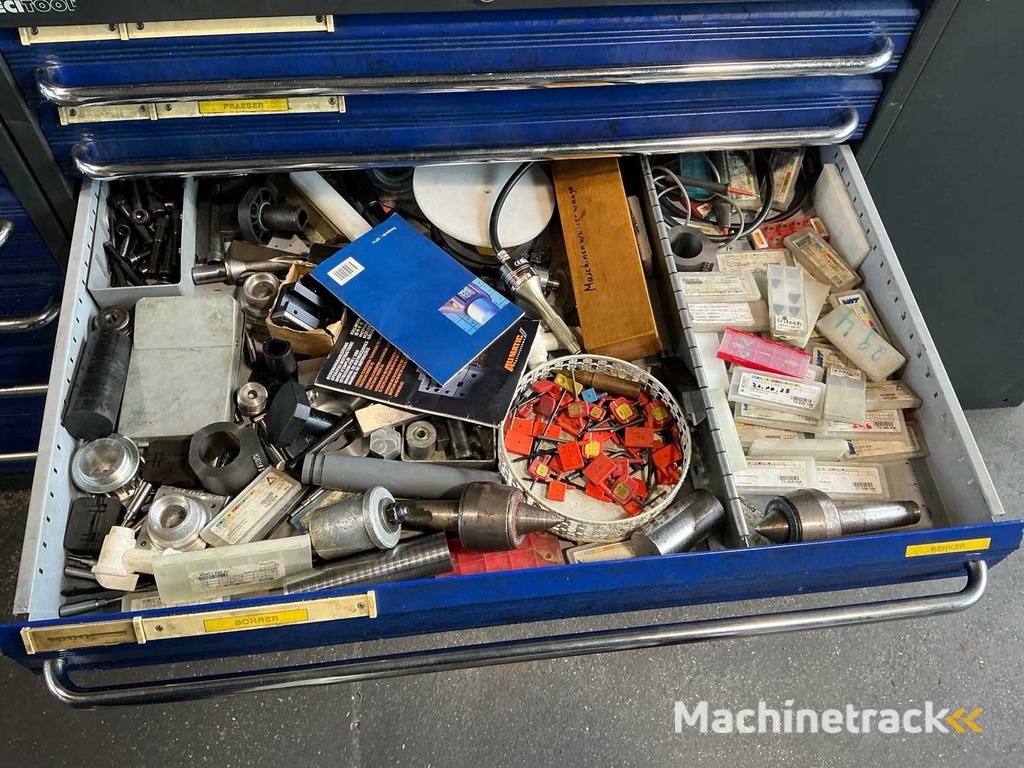 PRECITOOL telescopische ladekast met inhoud