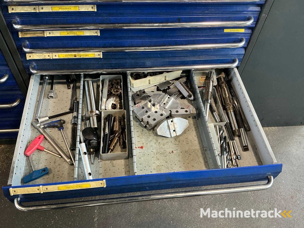 PRECITOOL telescopische ladekast met inhoud