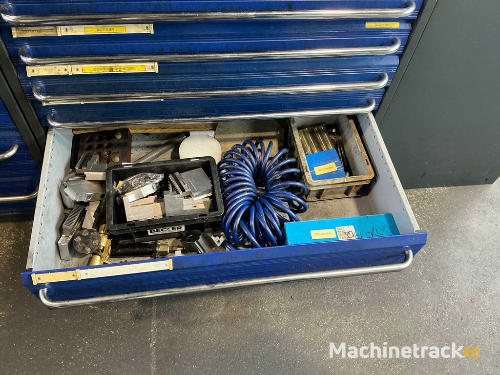 PRECITOOL telescopische ladekast met inhoud