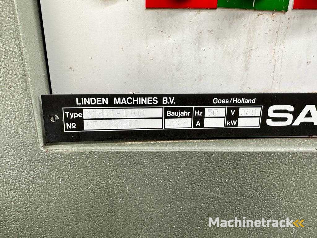 Sandingmaster - SCSB2-1300 - Belt grinding machines - 1989