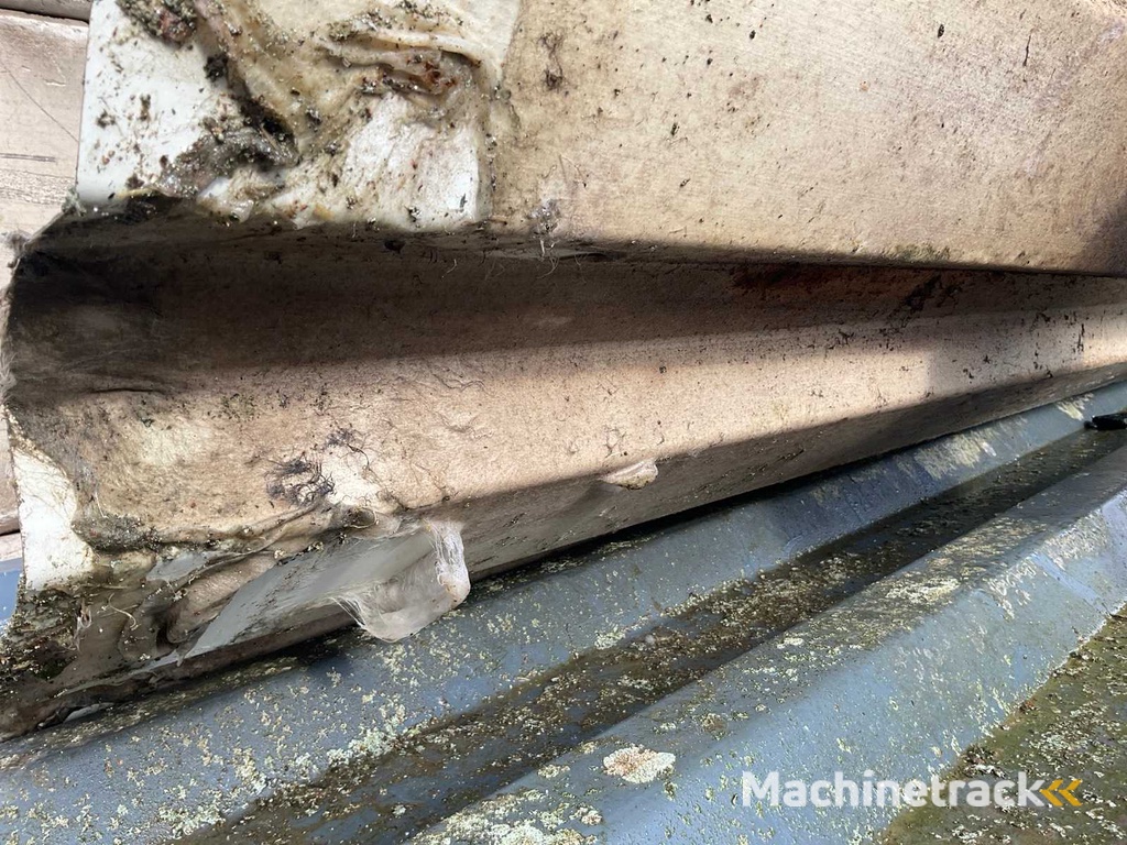 Stapel verzinkter Flachstahl-Profilbleche