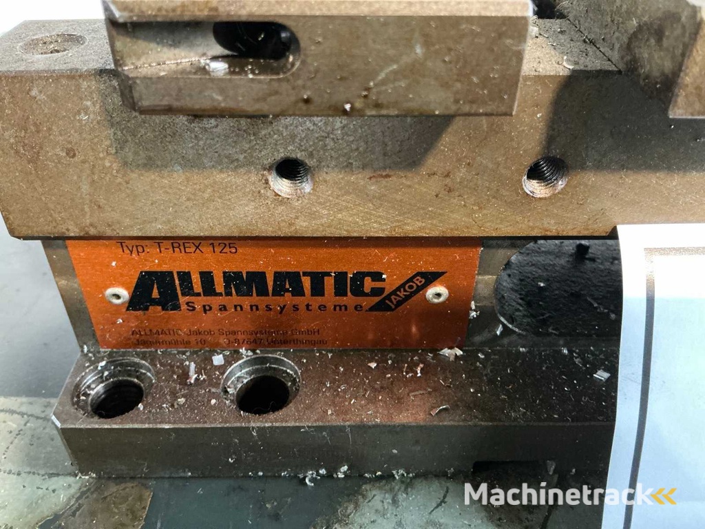 ALLMATIC-JAKOB T-Rex 125 Centrische bankschroef