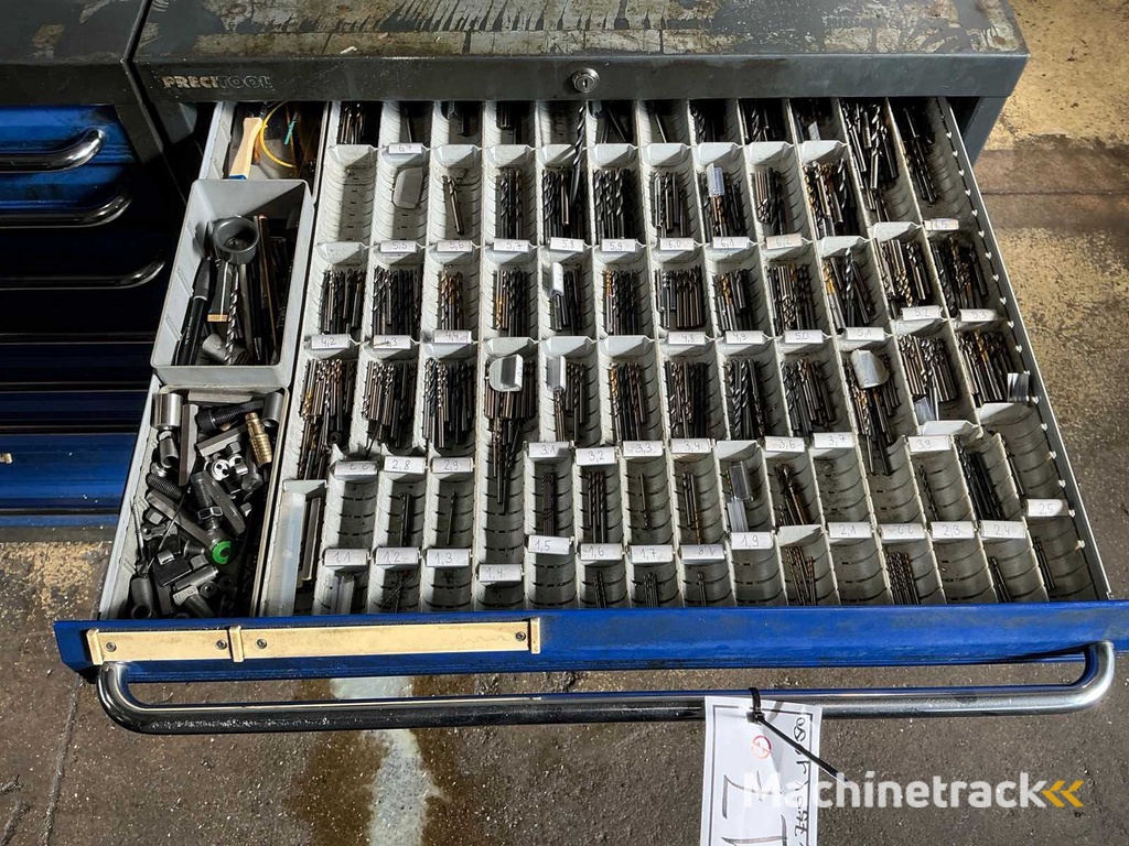 PRECITOOL telescopische ladekast met inhoud