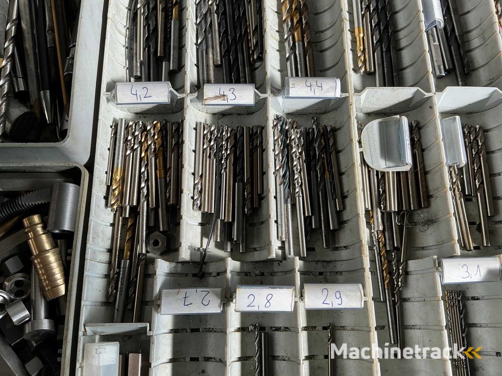 PRECITOOL telescopische ladekast met inhoud