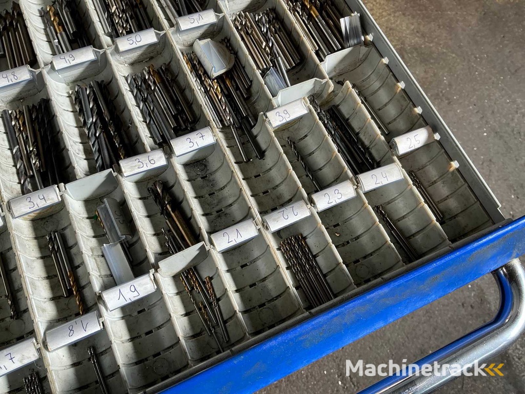 PRECITOOL telescopische ladekast met inhoud