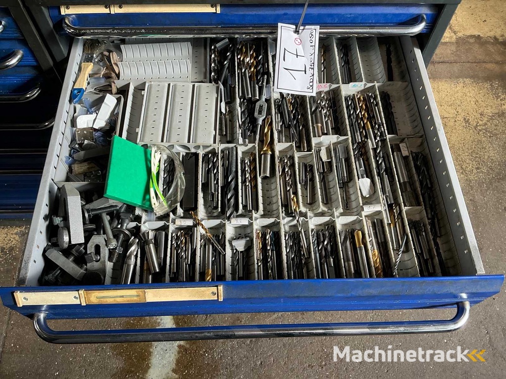 PRECITOOL telescopische ladekast met inhoud