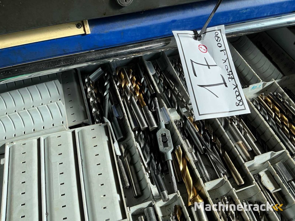 PRECITOOL telescopische ladekast met inhoud