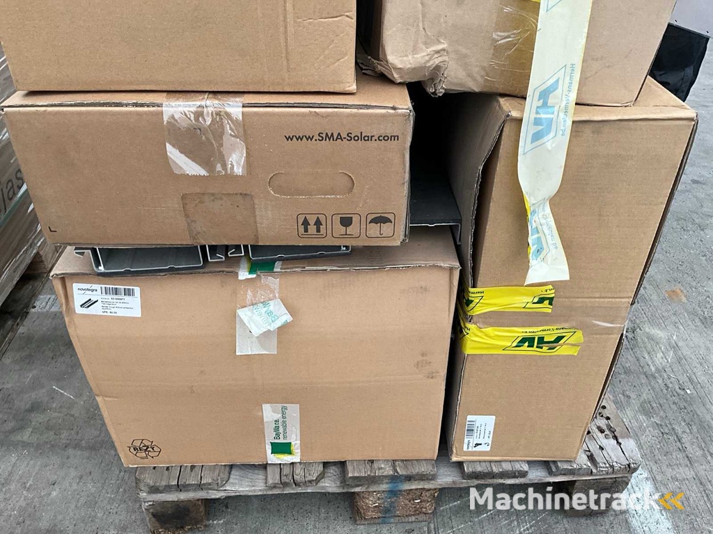 Solar panel mounting material