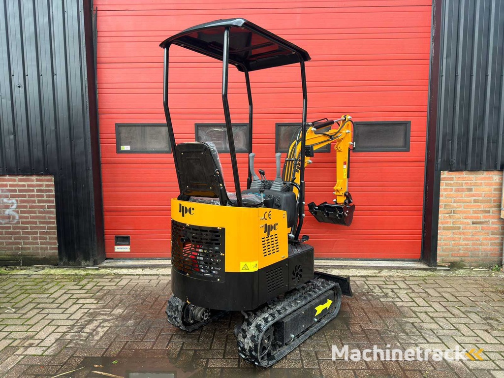 2024 JPC HT12 Geel Minigraafmachine