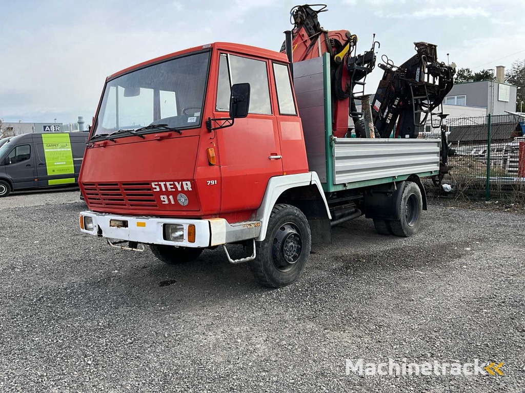 1982 Steyr 791.195/L35/4x4 Vrachtwagen
