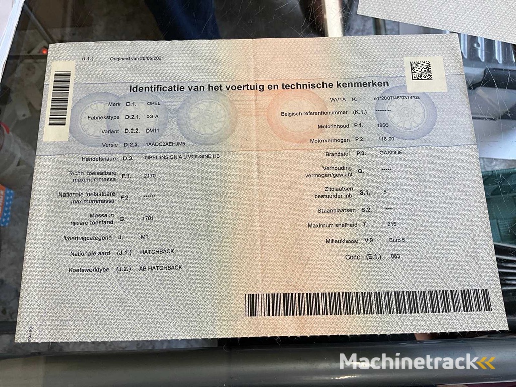 2012 Opel Insignia Limousine HB PKW