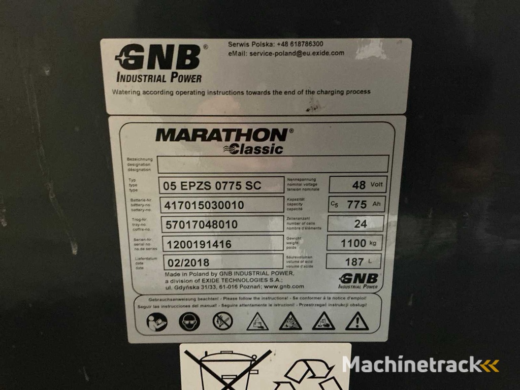 2011 Jungheinrich ETV214 Schubmaststapler