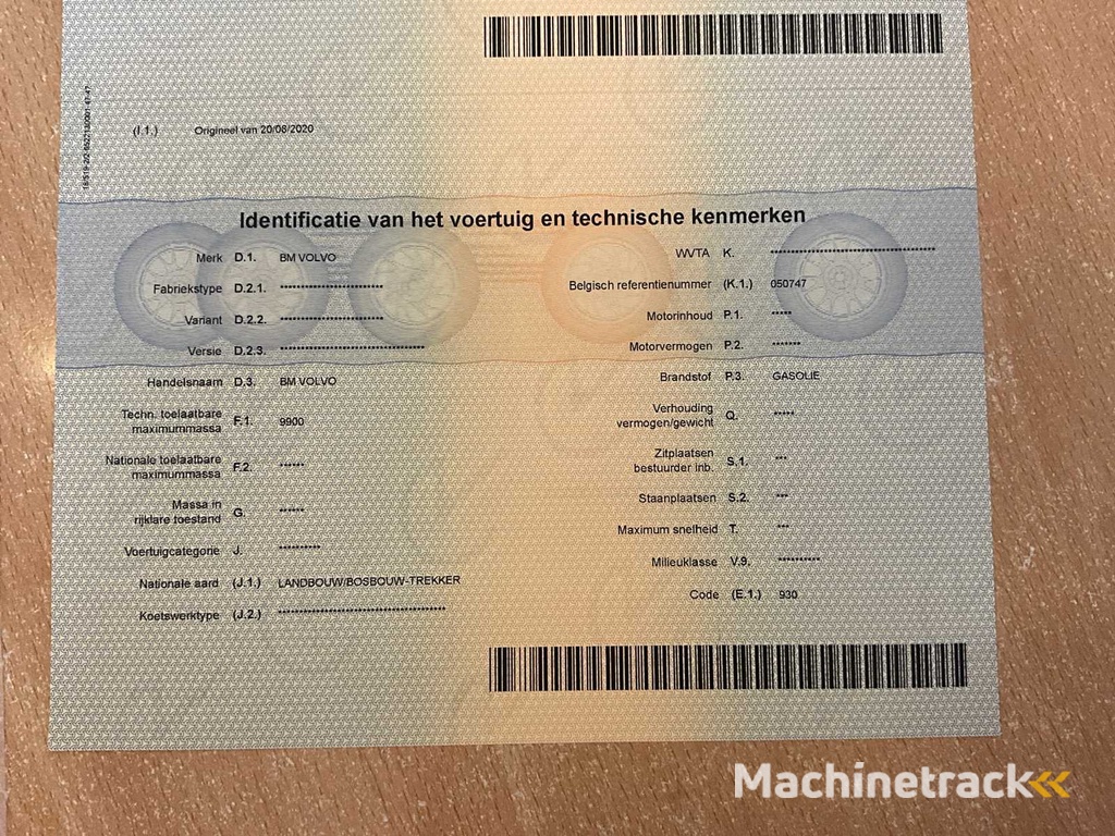 1980 Volvo BM T810C - agricultural tractor