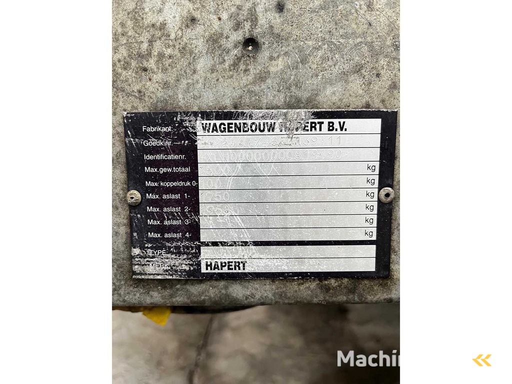 Hapert - 2019 - LF2 - LF2 - Anhänger