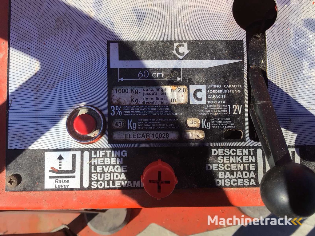 Elektrische pallettrucks