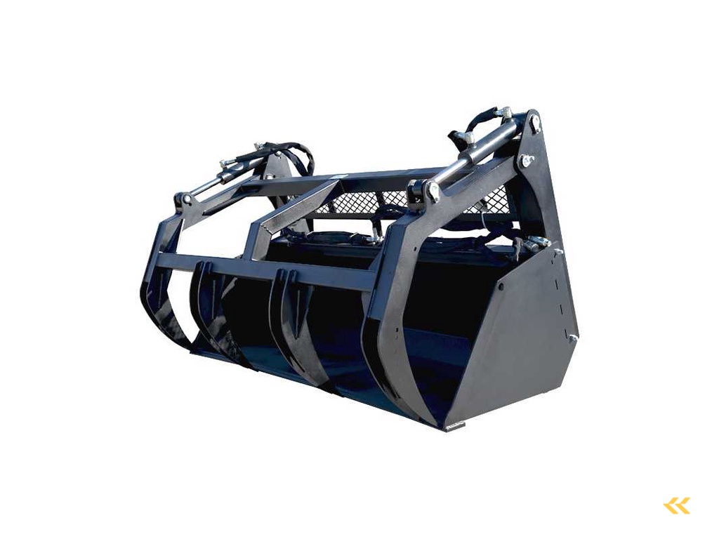 2024 Rhino-cross 82 Inch Grapple Bucket Grab Bucket for Skid Steer Loader