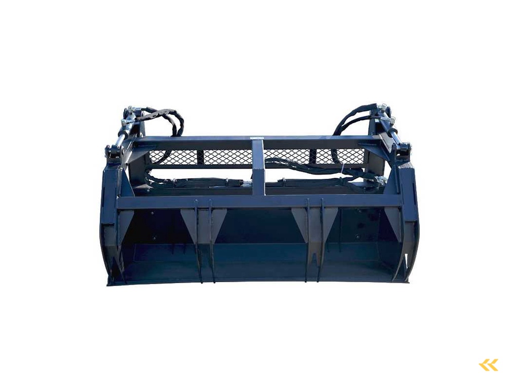 2024 Rhino-cross 82 Inch Grapple Bucket Grab Bucket for Skid Steer Loader