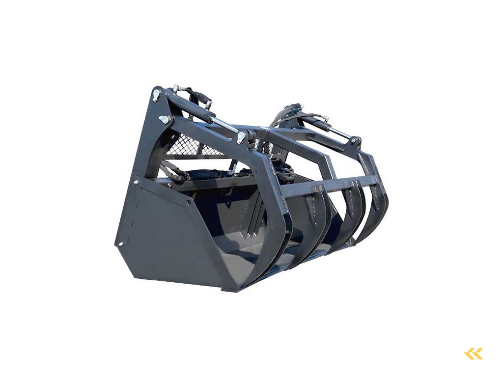 2024 Rhino-cross 82 Inch Grapple Bucket Grab Bucket for Skid Steer Loader