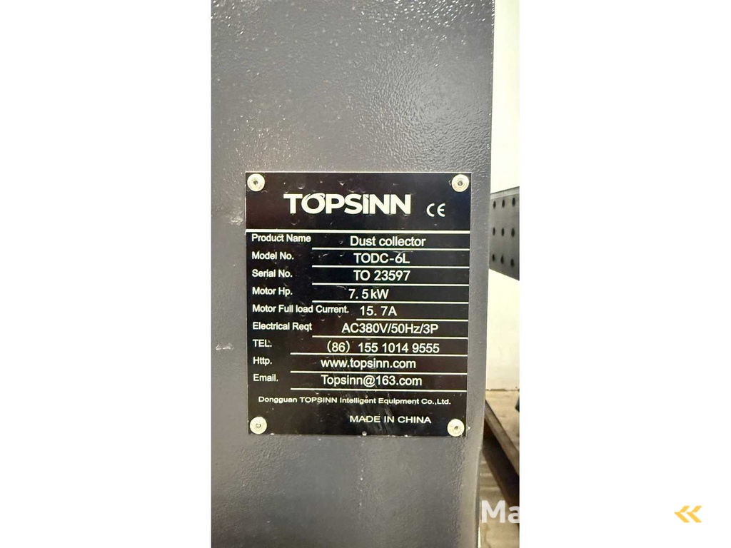 TOPSIN – TODC-6L – Rauchabsaugmaschine