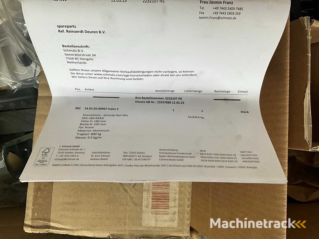 2024 Schmalz SCH-CON Kettenzug