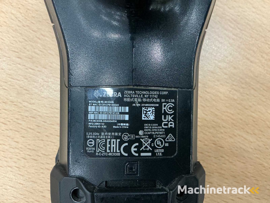 Zebra - MC930B - Handscanner (4x)