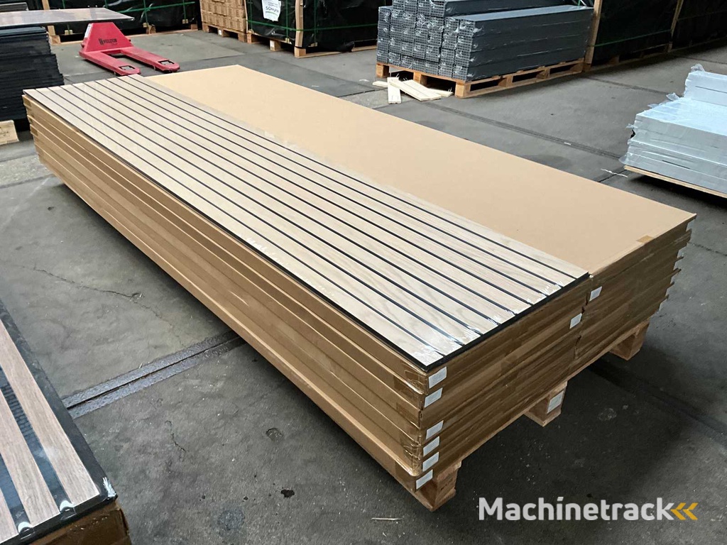 Akupanel Eiken Premium akoestisch wandpaneel 280x60 cm (44x)