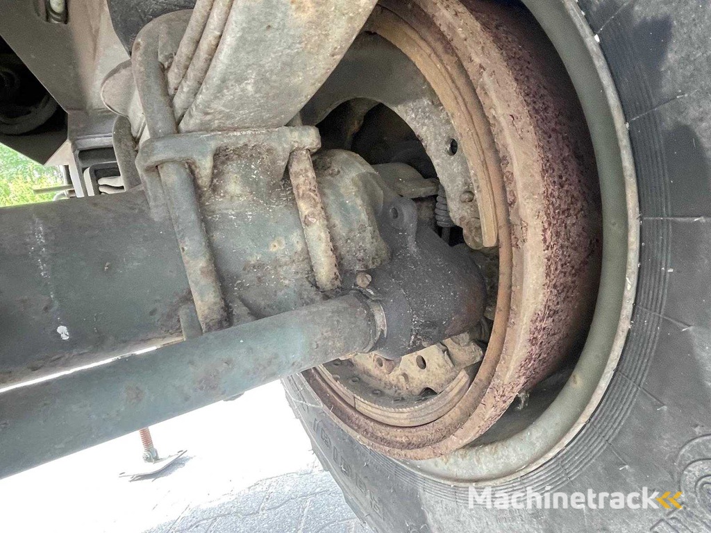 Legeraanhanger - met huif - Aanhangwagen