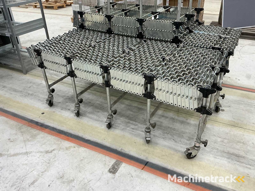 Mobiele opvouwbare rollenbaan