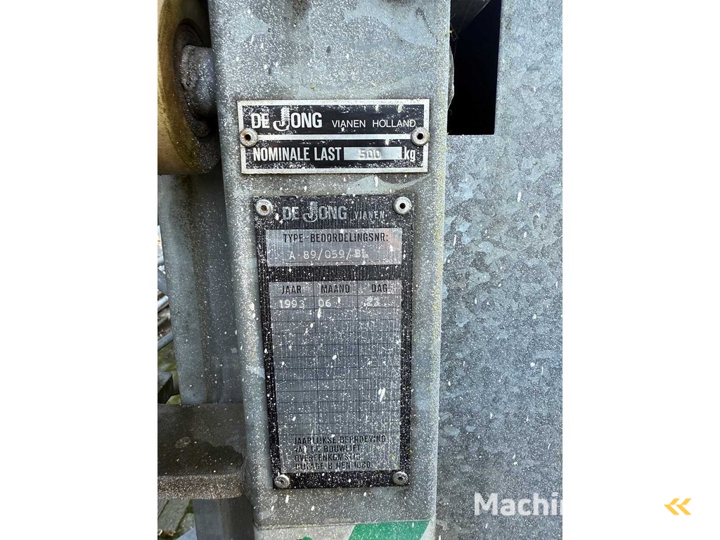 De Jong - AT50B - Bauaufzug - 1993