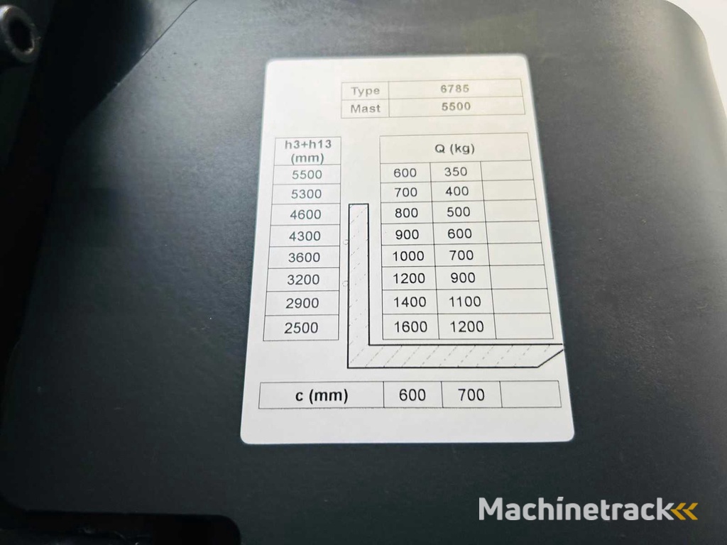 2024 Noblelift PSE16L55 Stapler 5,5M