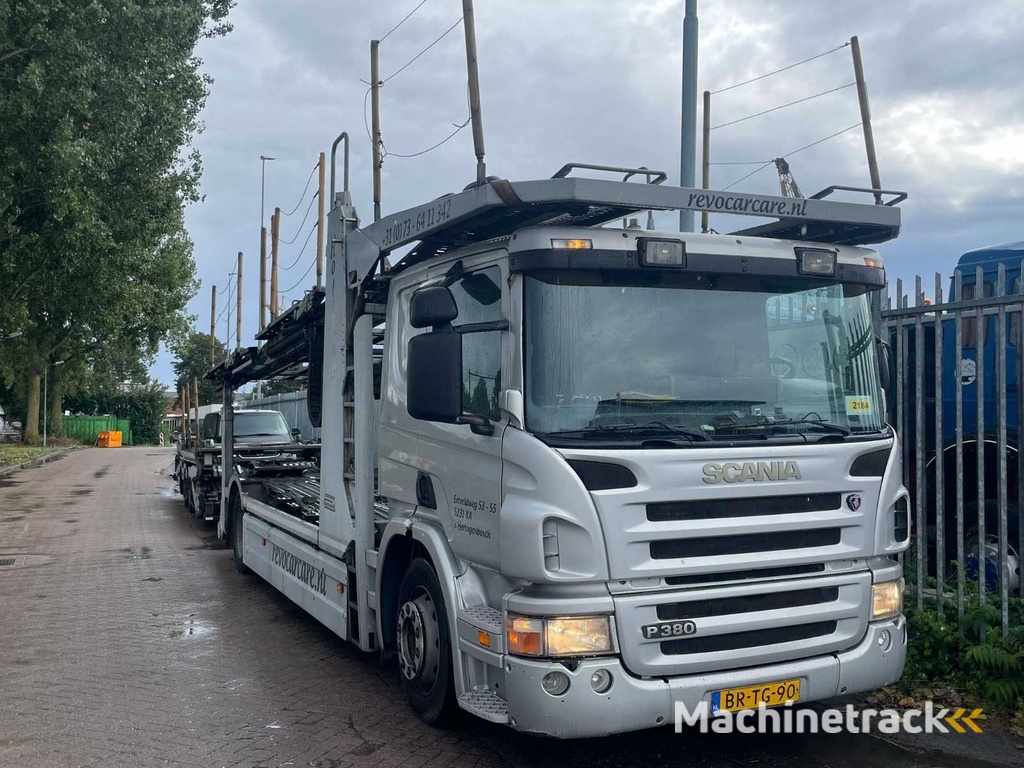 Scania - 2006 - P380 Autotransporter Groenewold EcoTrans 9 PKW - LKW