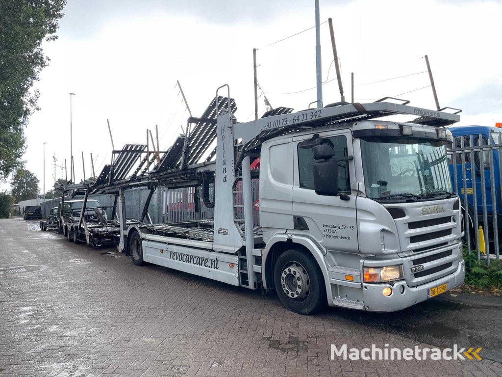 Scania - 2006 - P380 Autotransporter Groenewold EcoTrans 9 PKW - LKW